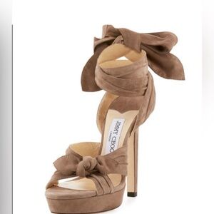 Jimmy Choo Brown Suede Heels